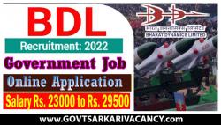 BDL Job Vacancy 2022: 80 vacancies in BDL Vacancy 2022, Apply Here